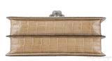 Thiara Bamboo Handle Crocodile Bag