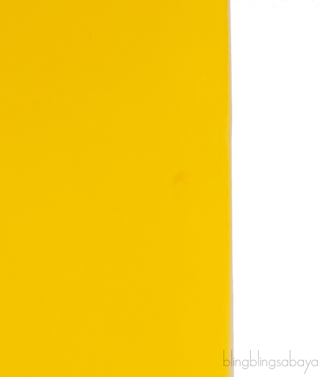 Yellow Patent Mini Box Bag