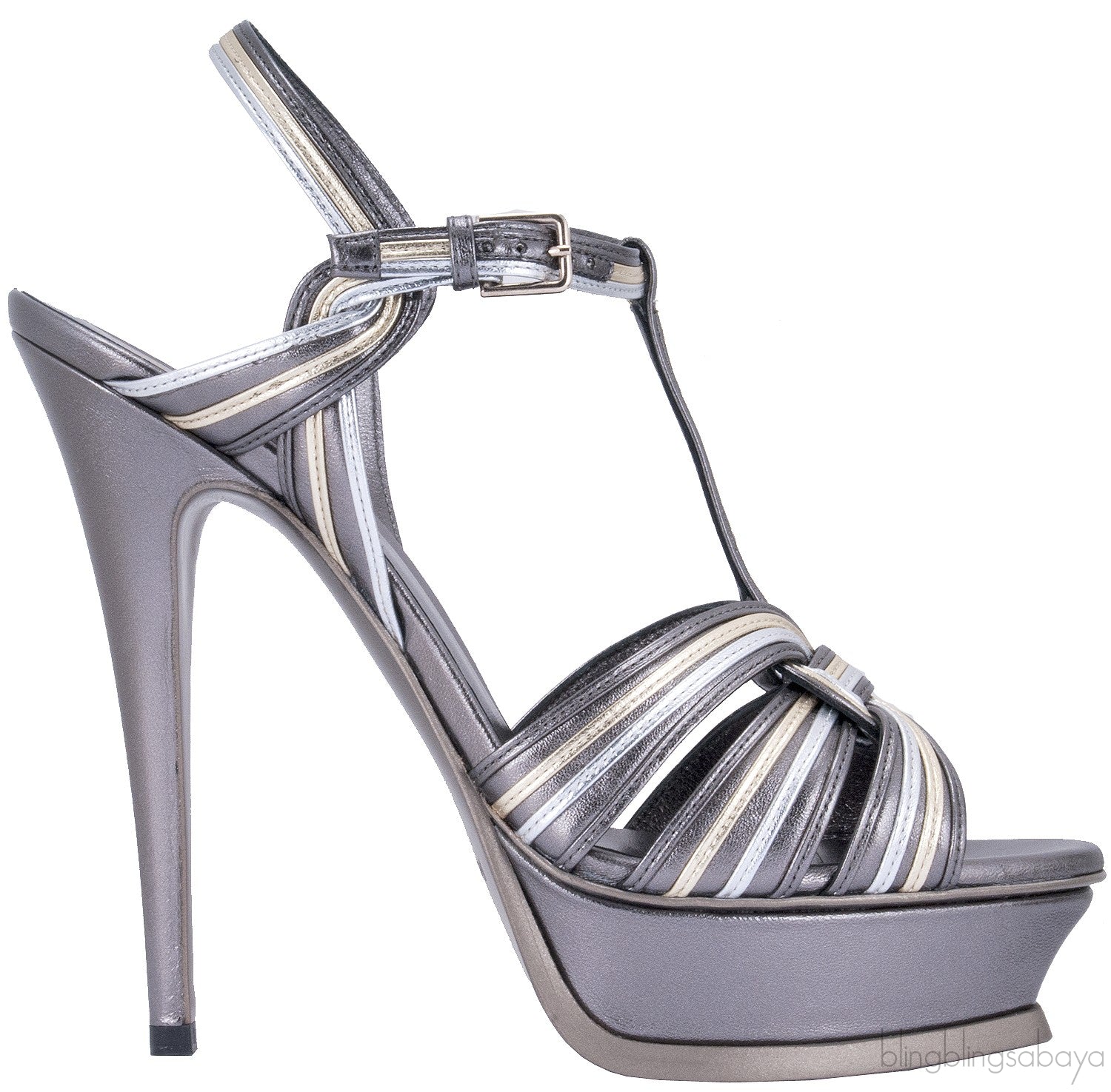 Metallic Tribute Sandals