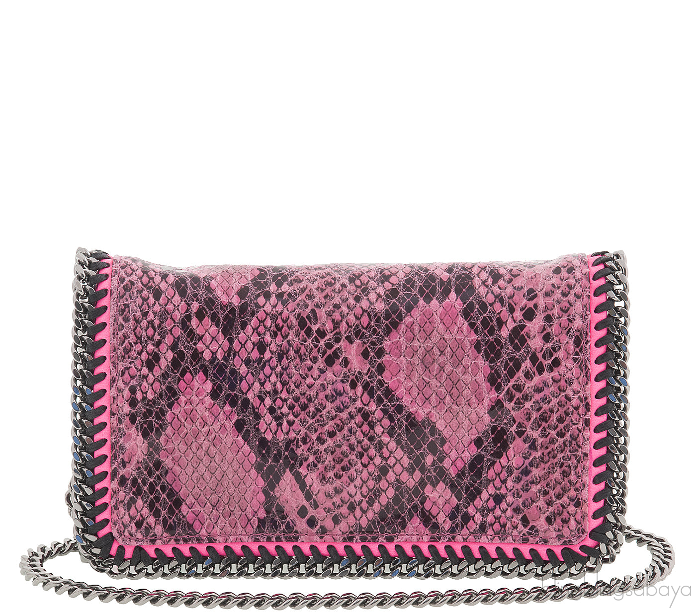 Falabella Python Effect Crossbody Bag