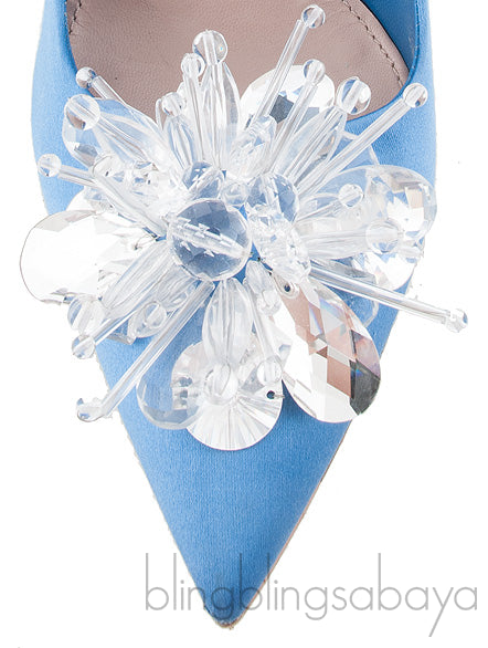 Mary Jane Crystal Bead Heels