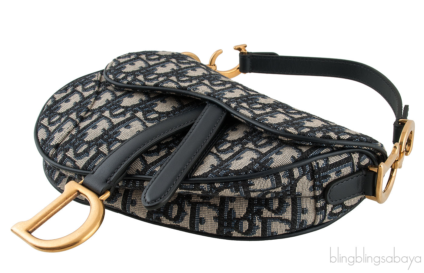 Oblique Saddle Mini Bag & Strap