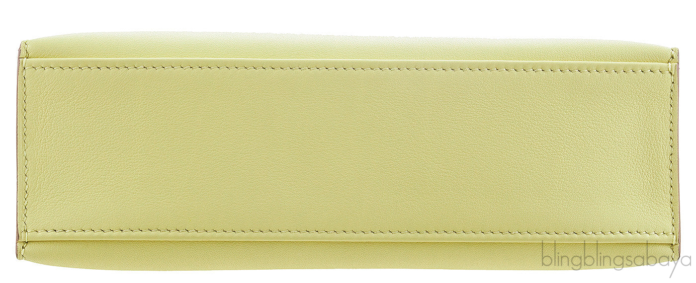 Kelly Pochette Swift Jaune Poussin