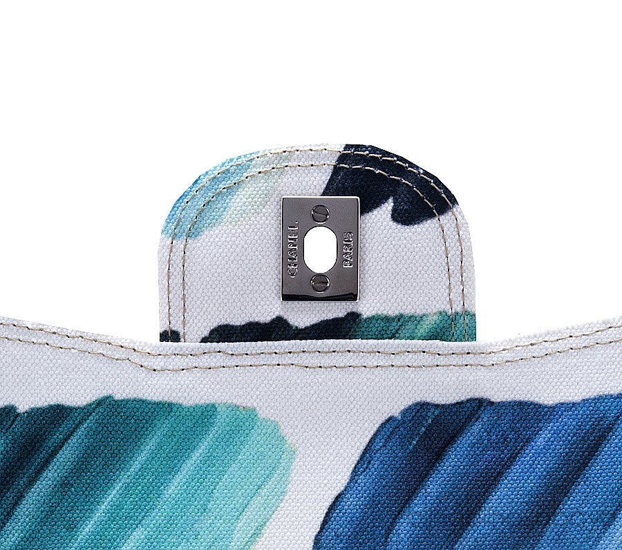 Jumbo Multicolor Colorama Flap Bag