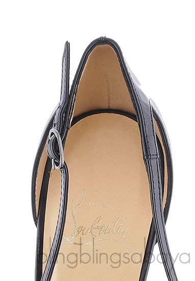 Snakeskin Bi-color Pointed Heels