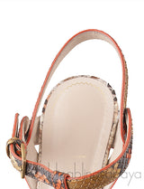 Python Tribute Platform Sandals
