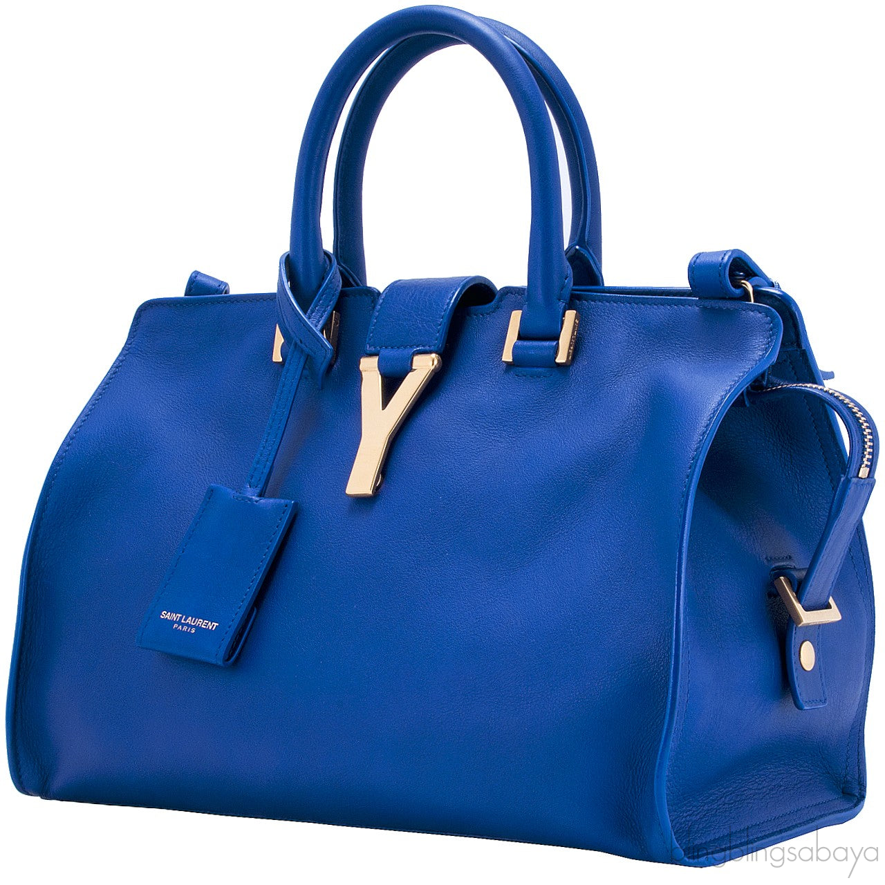 Petite Cabas Y Leather Tote