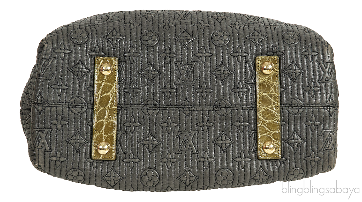 Louis Vuitton Monogram Motard Alligator Biker Bag
