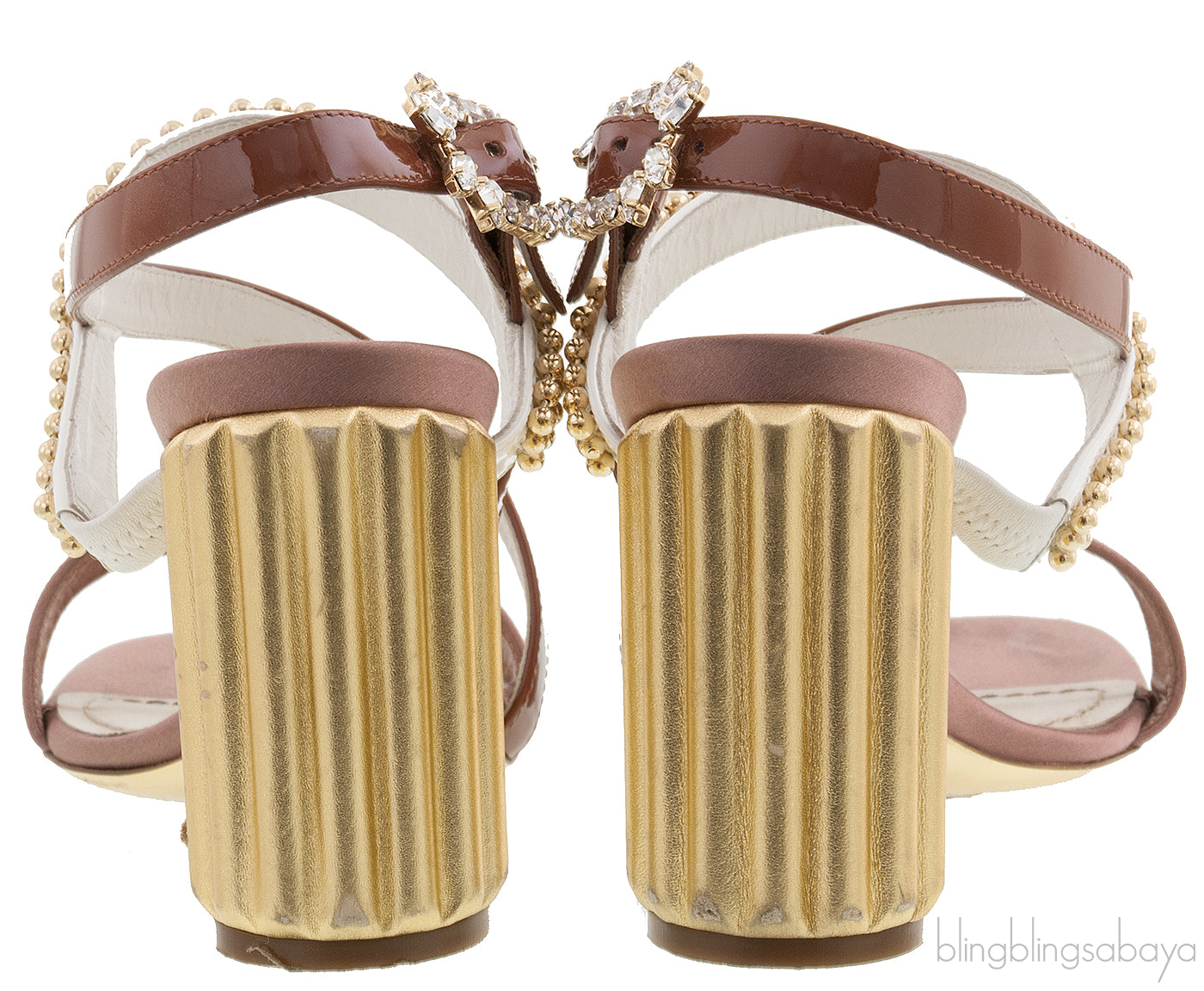 Old Rose Strappy Sandals