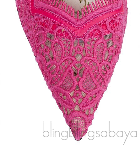 Pink Virginia Mary Jane Pumps