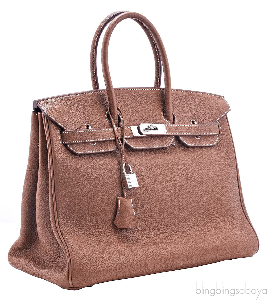 Birkin 35 Gold Togo