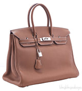 Birkin 35 Gold Togo
