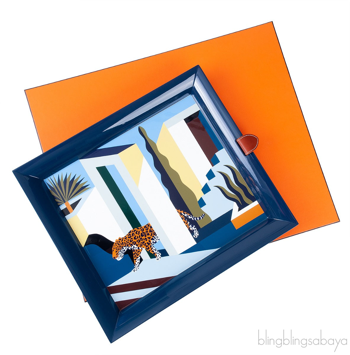 Atrium Jaguar dans un Jardin Mexicain Tray