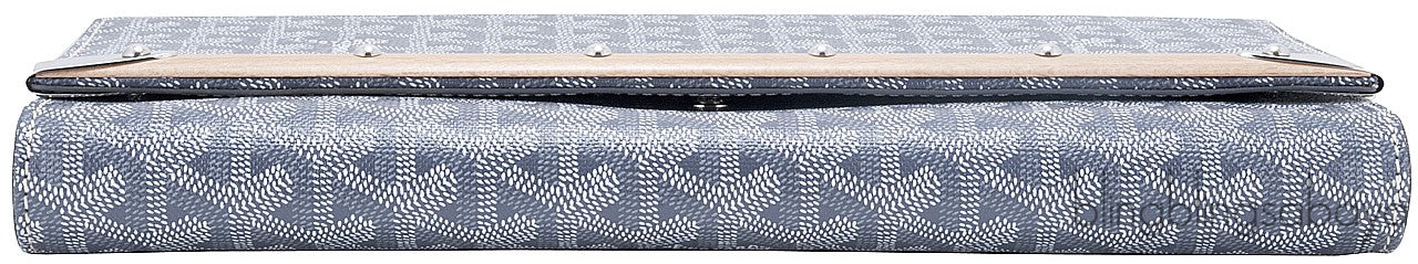 Toile Grise Bois Clutch