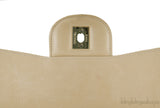 Jumbo CC Beige Crocodile Bag