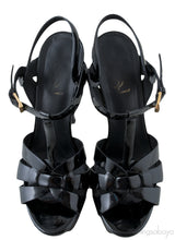 Tribute Black Patent Sandals