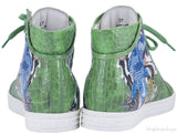 Mock Croc Tattoo Sneakers