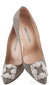 Hangisi Notturno Gold Pumps