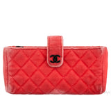 Chanel Small Velvet Clutch w/ Chain