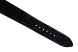 Hermes H Hour White MOP Diamond Watch 21 mm Crocodile Strap