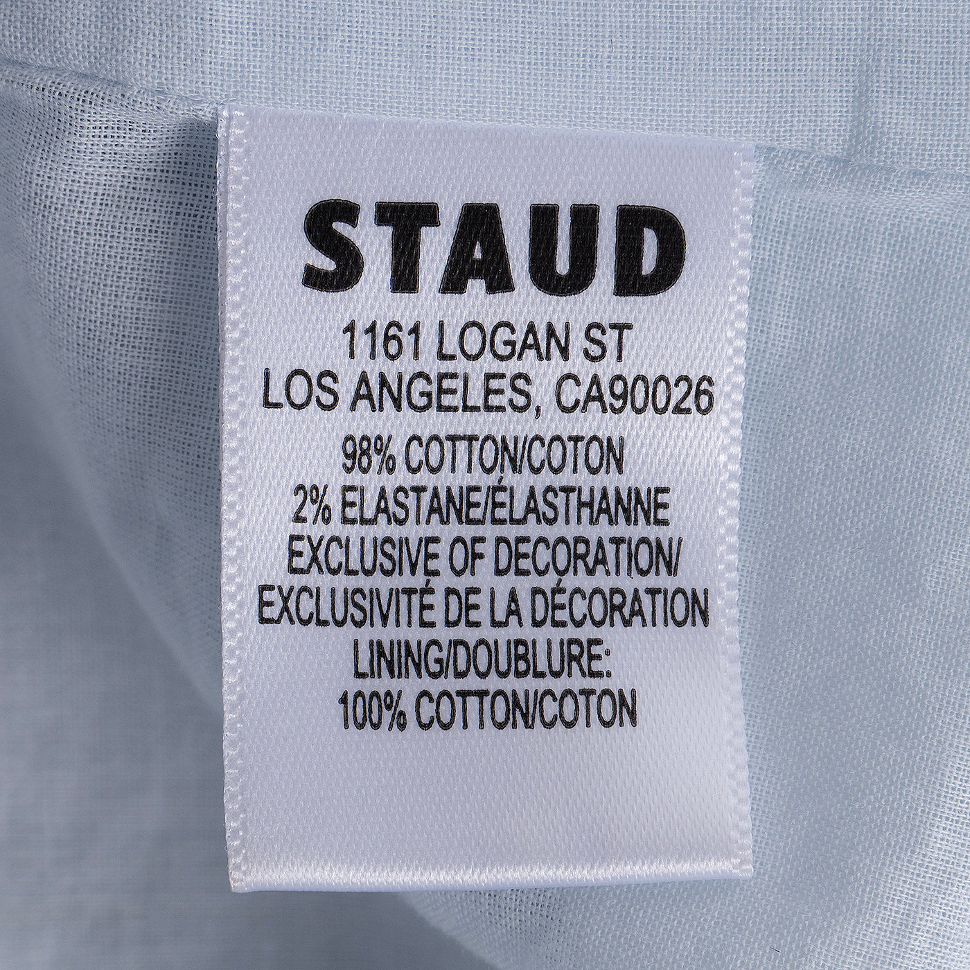 Staud Light Blue Sequin Embellished Floral Dress S