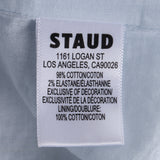 Staud Light Blue Sequin Embellished Floral Dress S