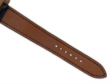 Hermes H Hour White MOP Diamond Watch 21 mm Crocodile Strap