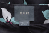 Maeve Black Printed Skirt