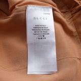 Gucci Tan Belted Polyester Midi Skirt