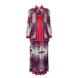 Gucci Multicolor Printed Top and Skirt