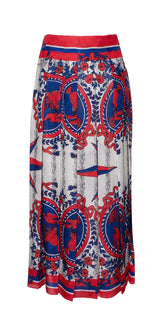 Gucci Multicolor Printed Top and Skirt
