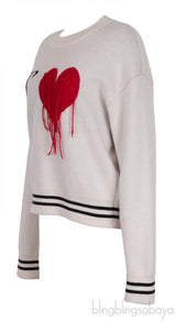 Dior Je T\'Aime Dior Cashmere Blend Sweatshirt