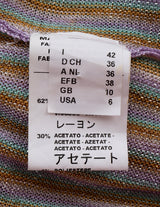 MISSONI Multicolor Knit Blouse