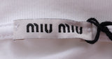 MIU MIU White Sleeveless Top