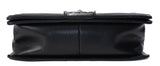 Chanel Black Quilted Le boy Lambskin Medium Shouler Bag