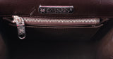 Kwanpen Carina Brown Crocodile  Top Handle Bag