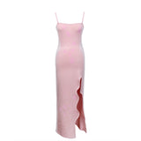 PH5 Pink Iris Floral Print Maxi Tank Dress