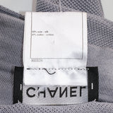 Chanel Grey Knit Short sleeve Blouse & Mini Skirt