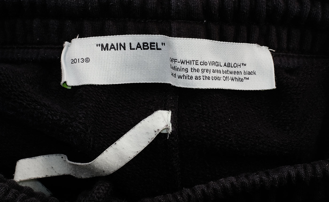 Off-White Black Arrows Logo Print Track Pants