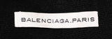 Balenciaga Paris Black Belted  Long Sleeve Shirt