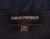 Emporio Armani sleeveless denim dress kids