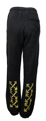 Off-White Black Arrows Logo Print Track Pants