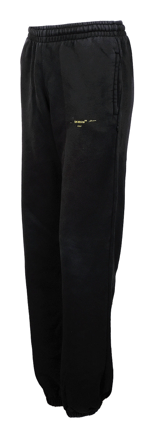 Off-White Black Arrows Logo Print Track Pants