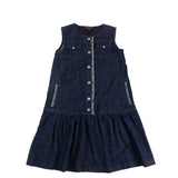Emporio Armani sleeveless denim dress kids