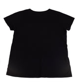 Moncler Black Logo Print T-Shirt