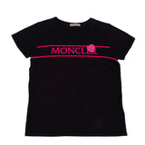 Moncler Black Logo Print T-Shirt