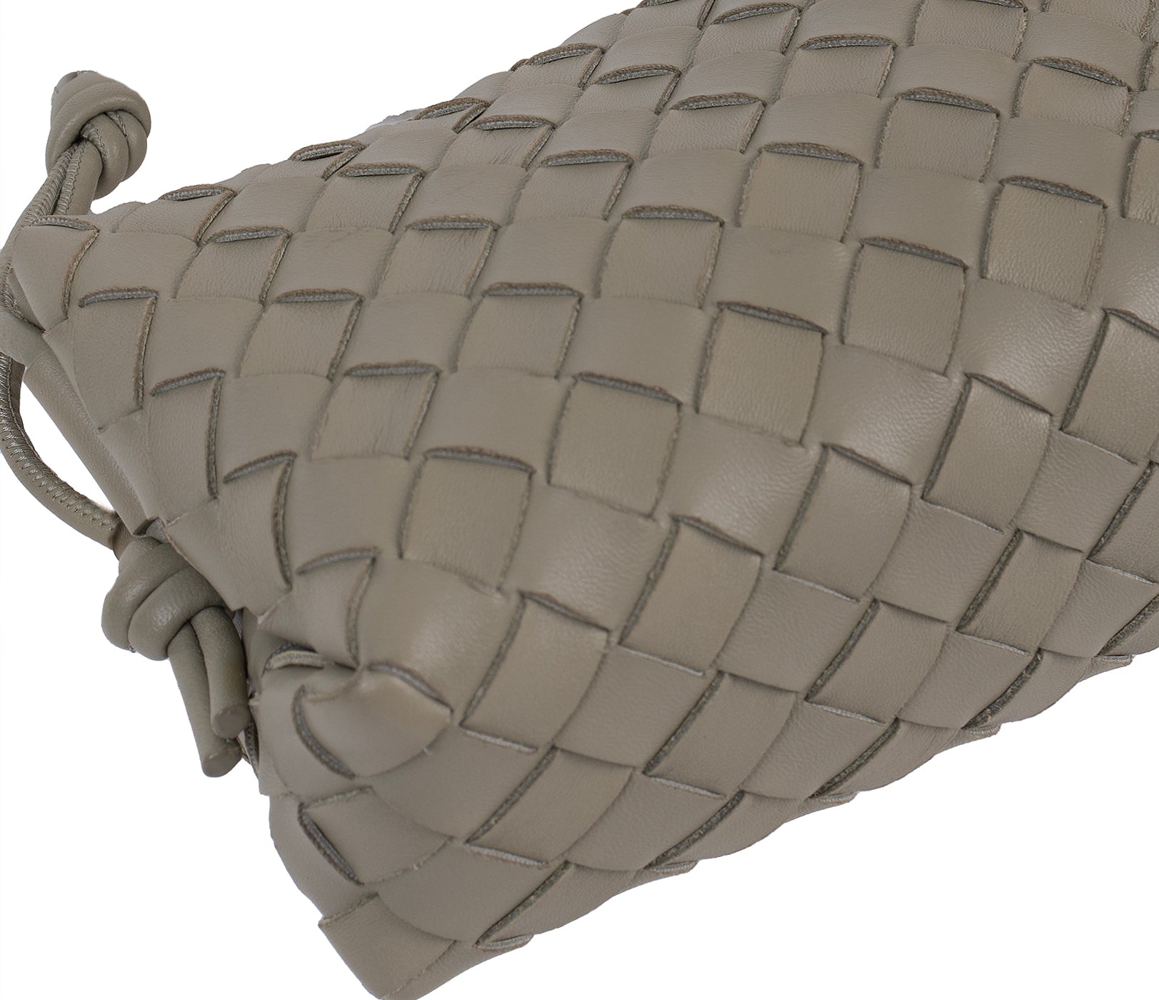 Bottega Veneta Travertine Mini Loop Camera Bag