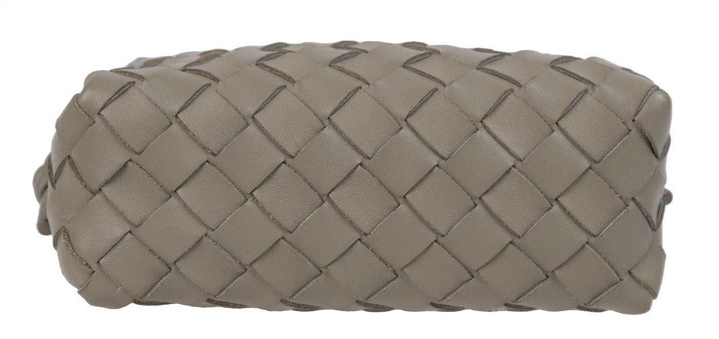 Bottega Veneta Travertine Mini Loop Camera Bag
