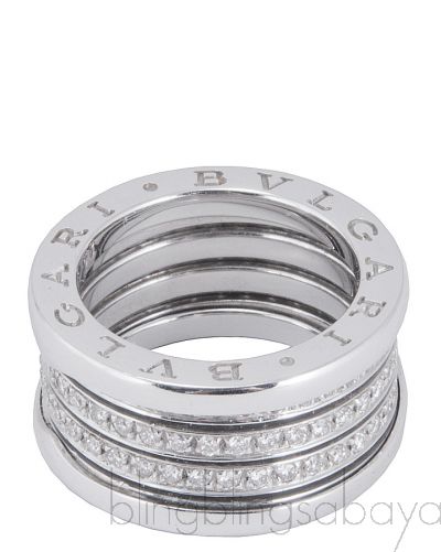 B.Zero1 White Gold Diamond Ring