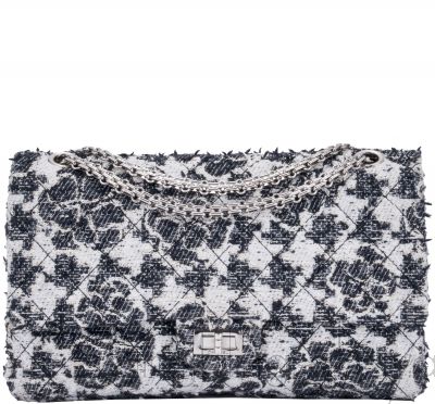 2.55 Camellia Tweed Reissue Flap Bag